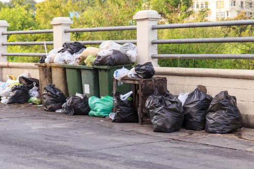 East London residents disposing of old furniture responsibly