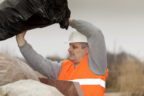 Professional waste handling in East London